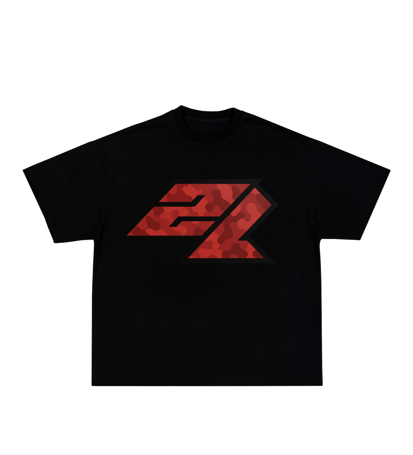 2L CAMO RED TEE