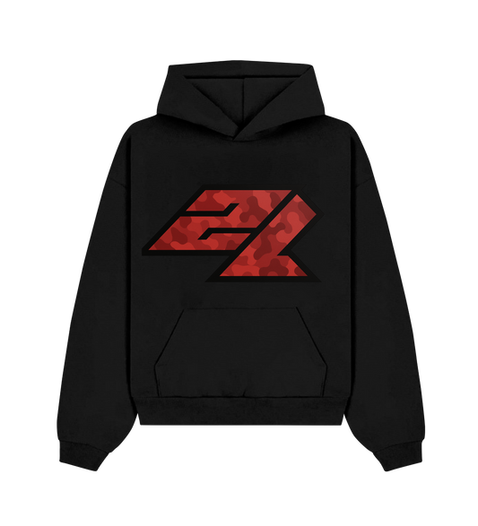 2L CAMO RED HOODIE
